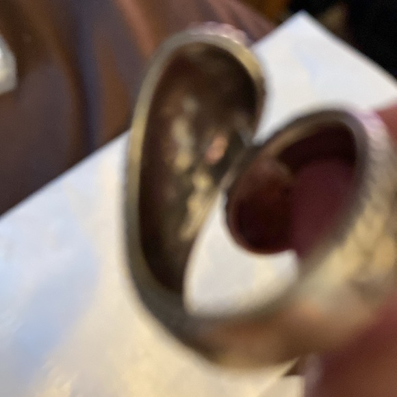 Sterling Silver bypass ring SIZE 7 Has markings in ring - Picture 5 of 8